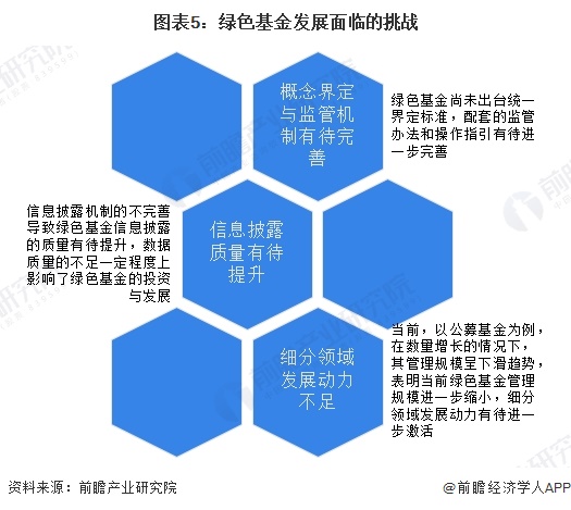 图表5：绿色基金发展面临的挑战