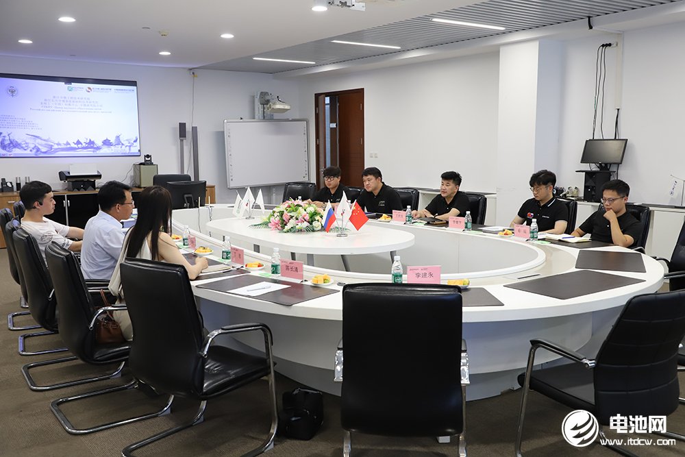 中国电池新能源产业链调研采访团一行到访浙江中俄工程技术研究院、中关村新型电池技术创新联盟技术创新中心（长三角）