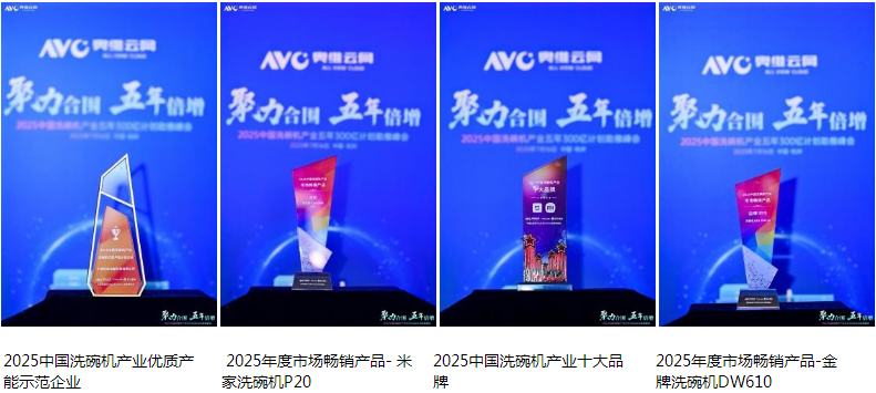 èšç„¦æ™ºé�nbsp;å®žåŠ›ï¼Œè½»ç¾Žç”µå™¨æ–©èŽ·2025æ´—ç¢—æœºäº§ä¸šä¸‰é¡¹å¤§å¥–