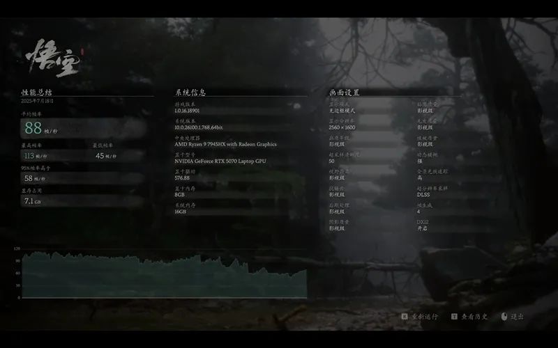 微星神影16锐龙版评测：锐龙7945 HX配合RTX 5070游戏生产力兼顾 体验同价无敌
