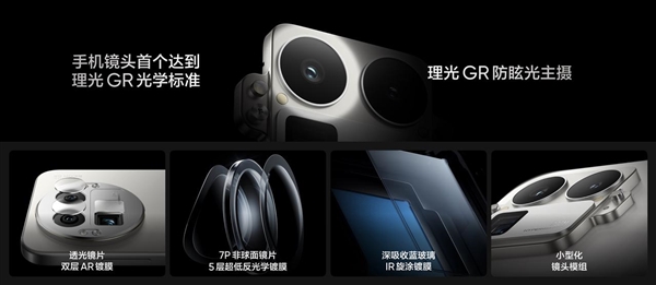 全球首发理光GR影像系统！真我GT8 Pro发布： 3999 元起