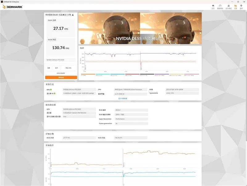NVIDIA RTX 5050首发评测：DLSS4/AI/生产力全方面飞跃 完美替代RTX 3050