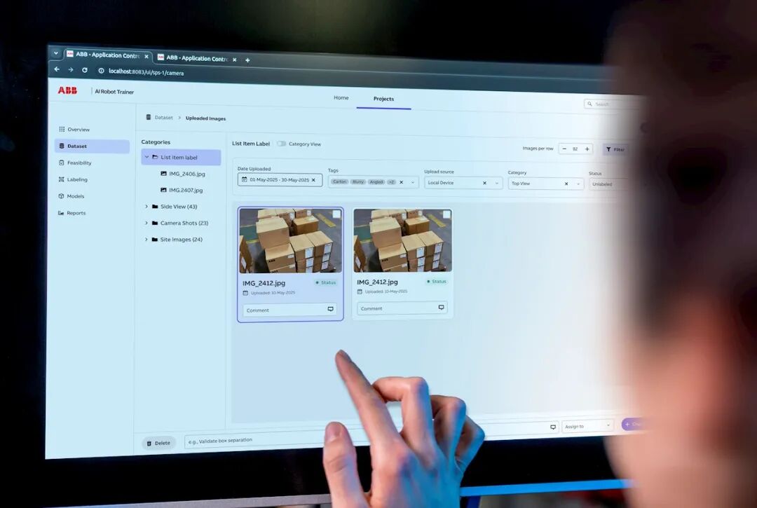 ABB携手LandingAI,集成生成式 AI 推动机器人视觉技术突破! ABB携手LandingAI,集成生成式 AI 推动机器人视觉技术突破!