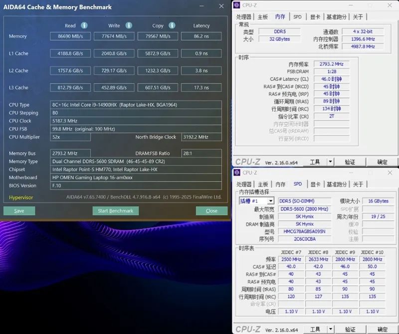 OMEN暗影精灵11游戏本评测：14代酷睿宝刀不老 配合RTX 50系显卡性价比凸显