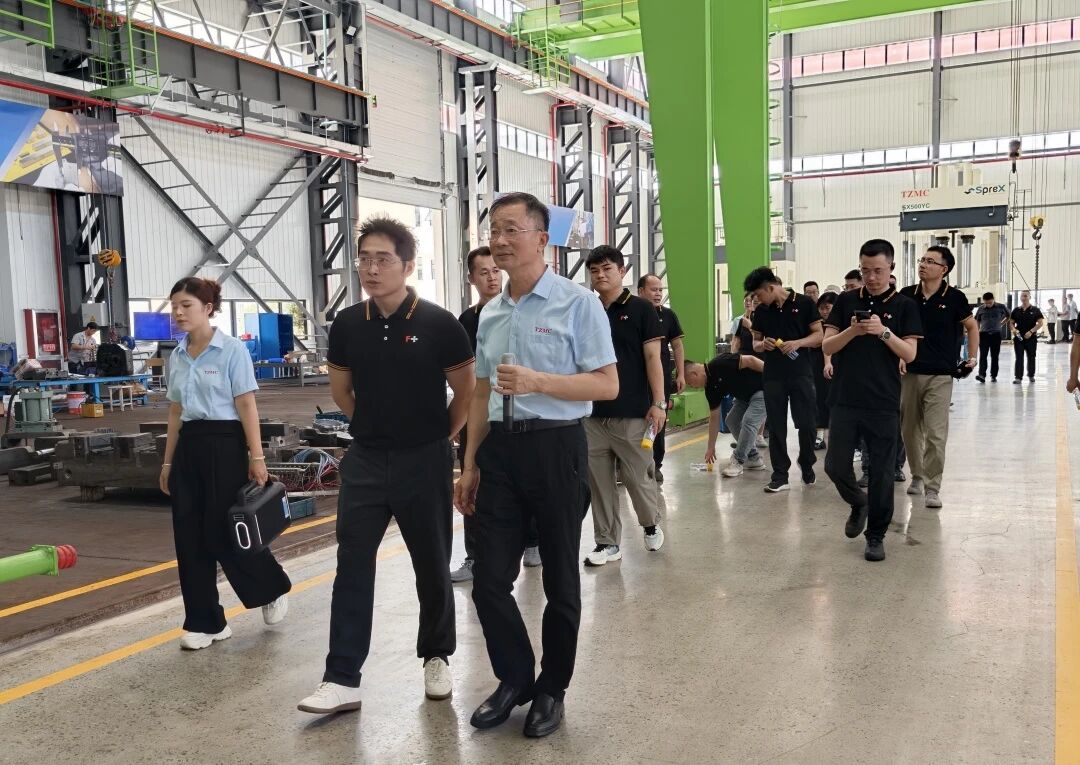 FANUC 高级技术研修班莅临天正模具公司参访交流