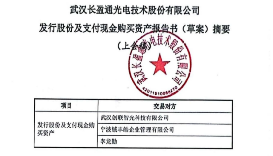 最新进展！光纤大厂收购进程加快