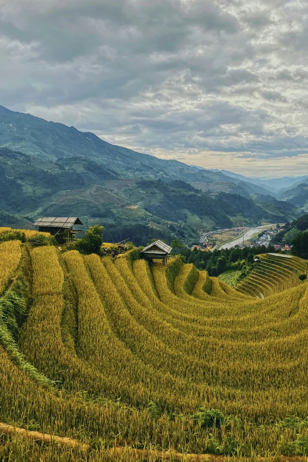 green grass field near green mountains during daytime