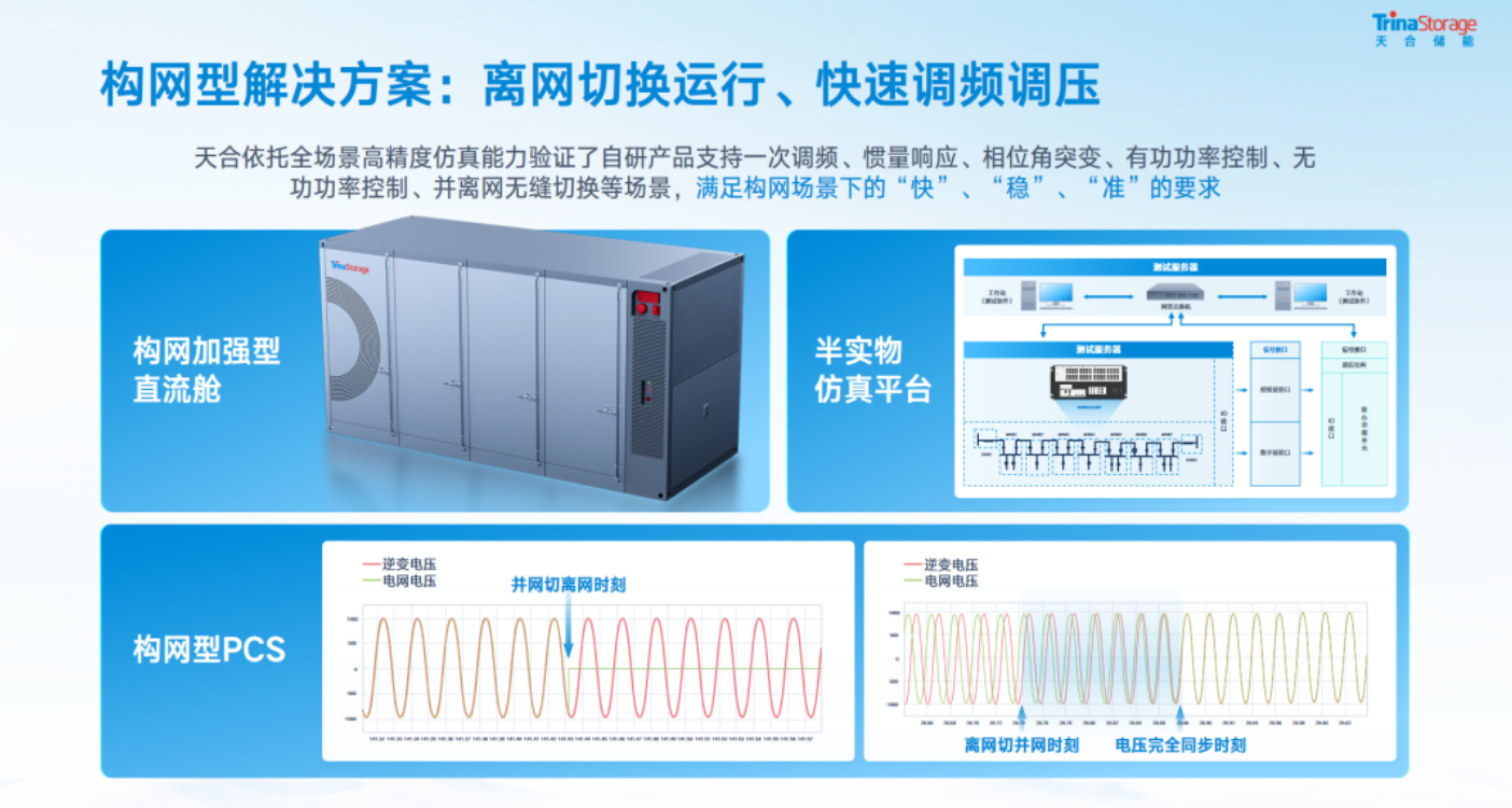 以构网支撑光储融合，天合储能重塑高比例新能源接入下的储能价值
