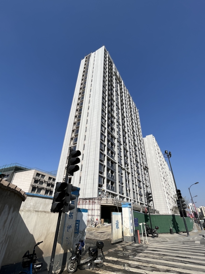 阳光城檀映里项目现场从"阳光城浙江大区"微信公众号发布的进度家书看